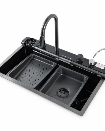 Évier multifonction premium en acier inoxydable
