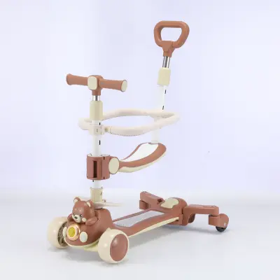 Trottinette Ourson Câlin 3-en-1