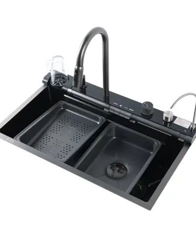 Évier multifonction premium en acier inoxydable