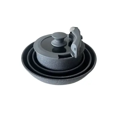 Batterie de cuisine Deluxe 6 pièces