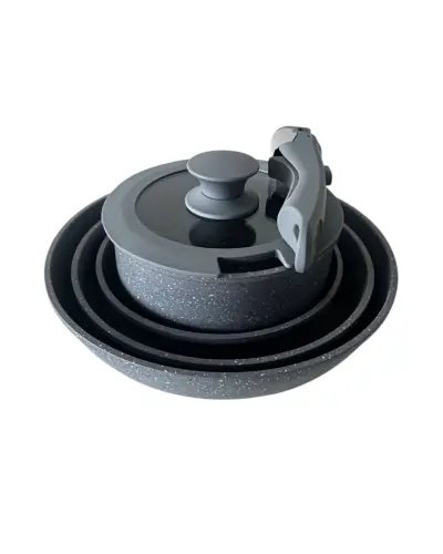 Batterie de cuisine Deluxe 6 pièces